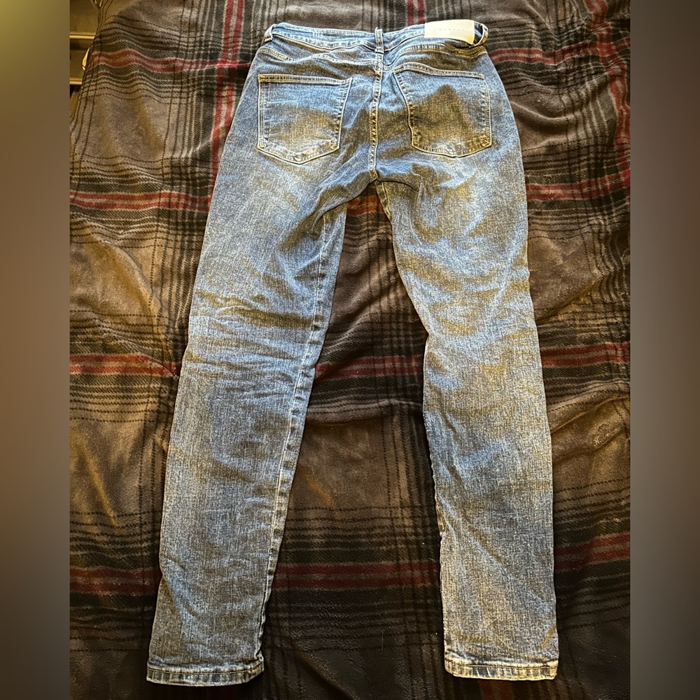 YoungLa Tailored Slim Fit Blue Jeans